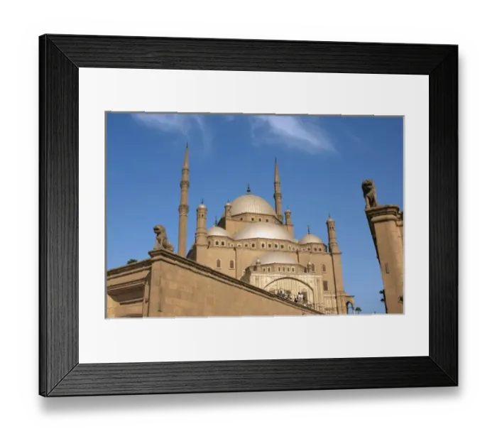 Framed Print : Egypt, Cairo, Citadel, Muhammad Ali Mosque also called the Alabaster Mosque in Cairo, exterior view Framed Print : Egypt, Cairo, Citadel, Muhammad Ali Mosque also called the Alabaster Mosque in Cairo, exterior view
