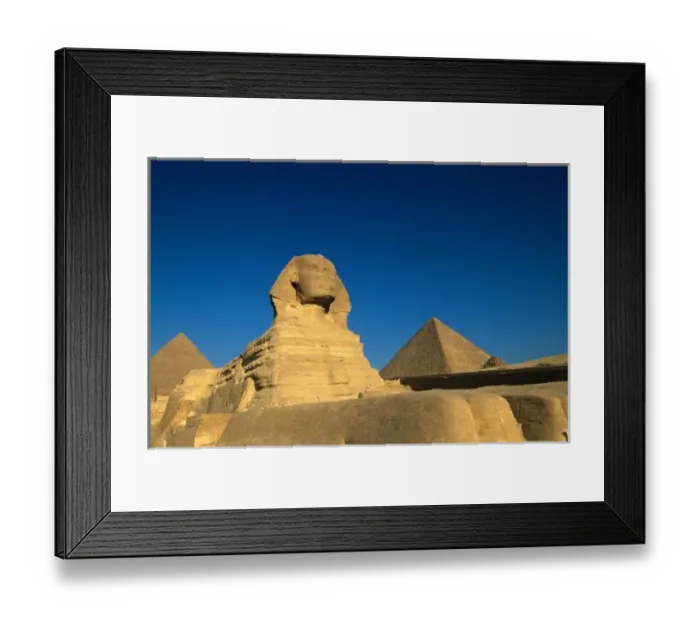 Framed Print : Egypt, Giza, The Sphinx, Old Kingdom, Unesco World Heritage Site Framed Print : Egypt, Giza, The Sphinx, Old Kingdom, Unesco World Heritage Site