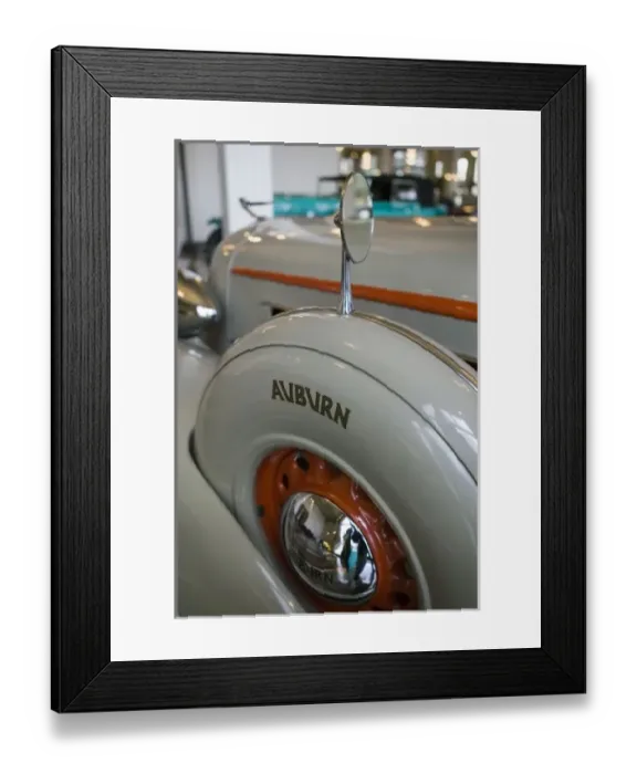 Framed Print : Auburn-Cord-Duesenberg Car Museum- Framed Print : Auburn-Cord-Duesenberg Car Museum-