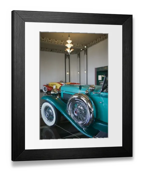 Framed Print : USA, Indiana, Auburn: Auburn, Cord, Duesenberg Car Museum Framed Print : USA, Indiana, Auburn: Auburn, Cord, Duesenberg Car Museum