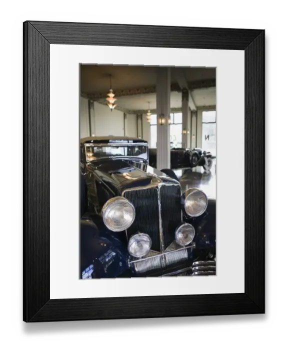 Framed Print : Auburn-Cord-Duesenberg Car Museum- Framed Print : Auburn-Cord-Duesenberg Car Museum-