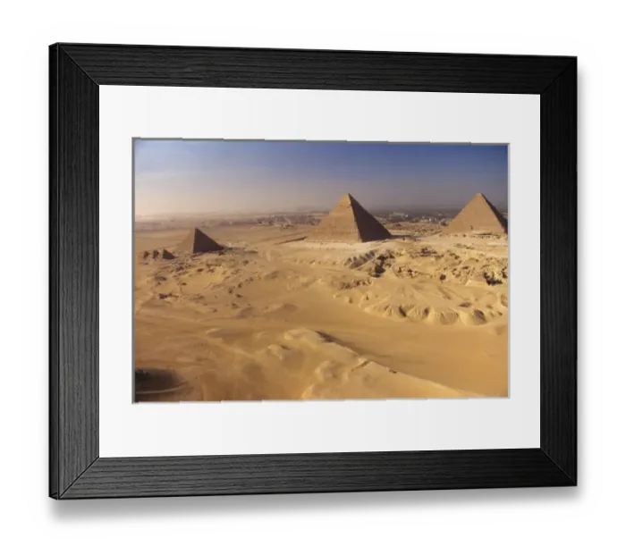 Framed Print : Egypt, Pyramids Framed Print : Egypt, Pyramids