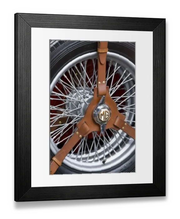 Framed Print : WA, Seattle, classic British automobile Framed Print : WA, Seattle, classic British automobile