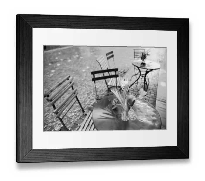 Framed Print : Europe, Switzerland, Lucerne. Outdoor cafe table Framed Print : Europe, Switzerland, Lucerne. Outdoor cafe table