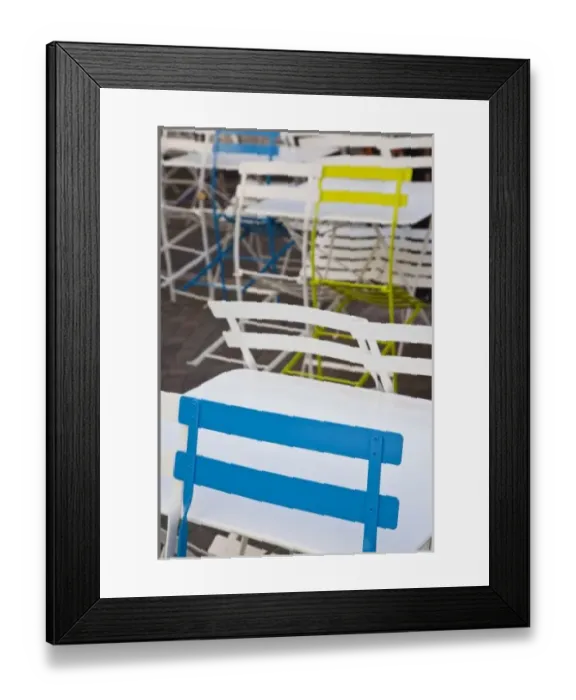 Framed Print : Italy, Trento Province, Arco. Cafe tables Framed Print : Italy, Trento Province, Arco. Cafe tables