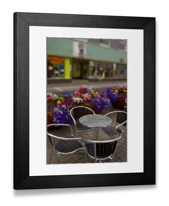 Framed Print : Iceland, Akureyri. View of the main business district. Iceland Credit as Framed Print : Iceland, Akureyri. View of the main business district. Iceland Credit as