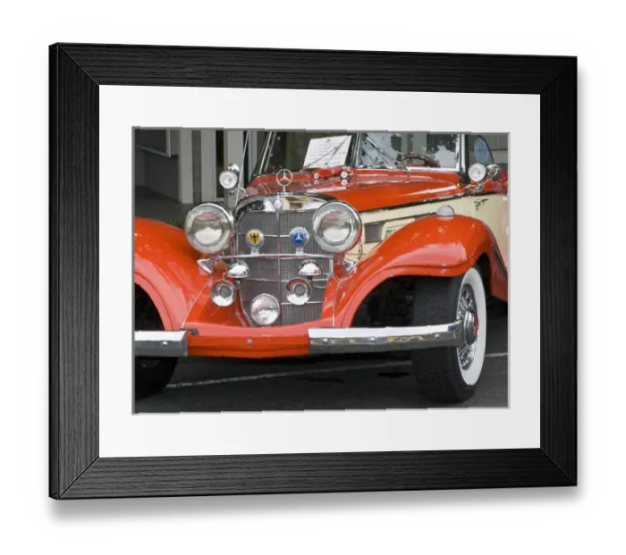Framed Print : WA, Seattle, classic German automobile Framed Print : WA, Seattle, classic German automobile