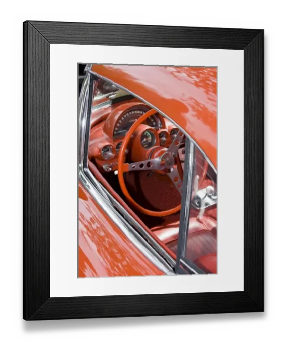 Framed Print : WA, Seattle, classic American automobile Framed Print : WA, Seattle, classic American automobile