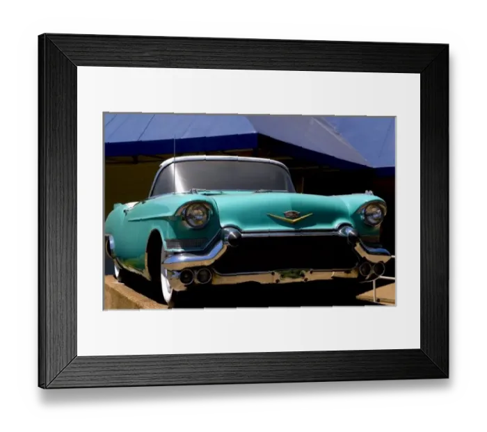 Framed Print : Elvis Presleys Green Cadillac Convertible in Graceland in Memphis, Tennessee, USA Framed Print : Elvis Presleys Green Cadillac Convertible in Graceland in Memphis, Tennessee, USA