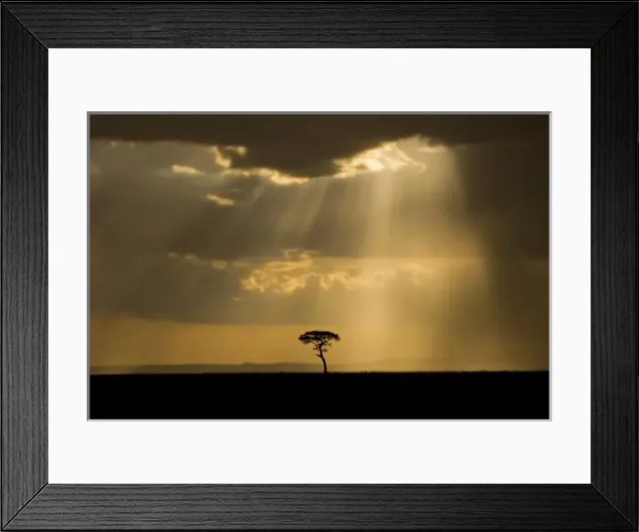 Framed Print : A mystical sunset Framed Print : A mystical sunset