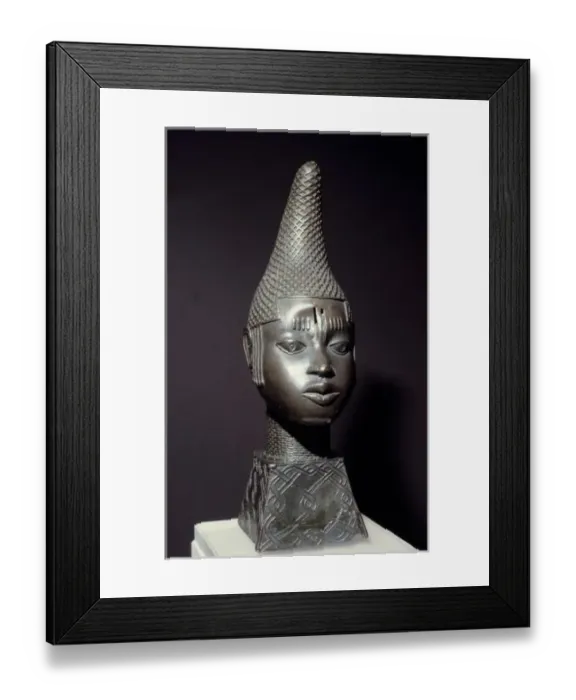 Framed Print : Queen Mother Head, Benin, 16th c. NOTE: This image avail. up to 100MB. Call for details Framed Print : Queen Mother Head, Benin, 16th c. NOTE: This image avail. up to 100MB. Call for details