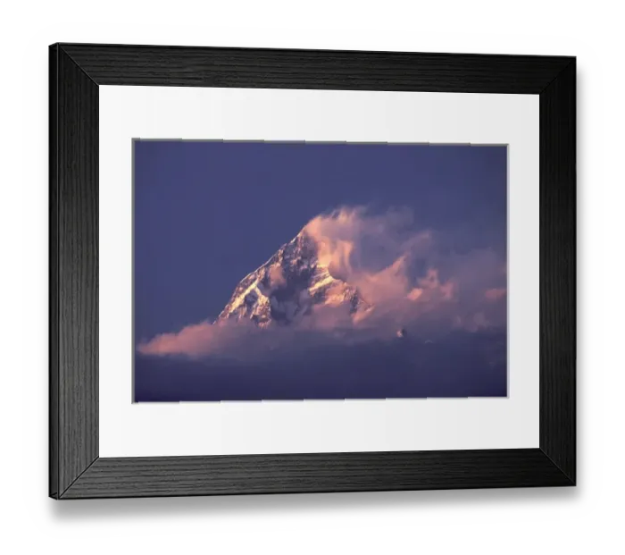 Framed Print : Asia, Nepal, Annapurna, Machapatore