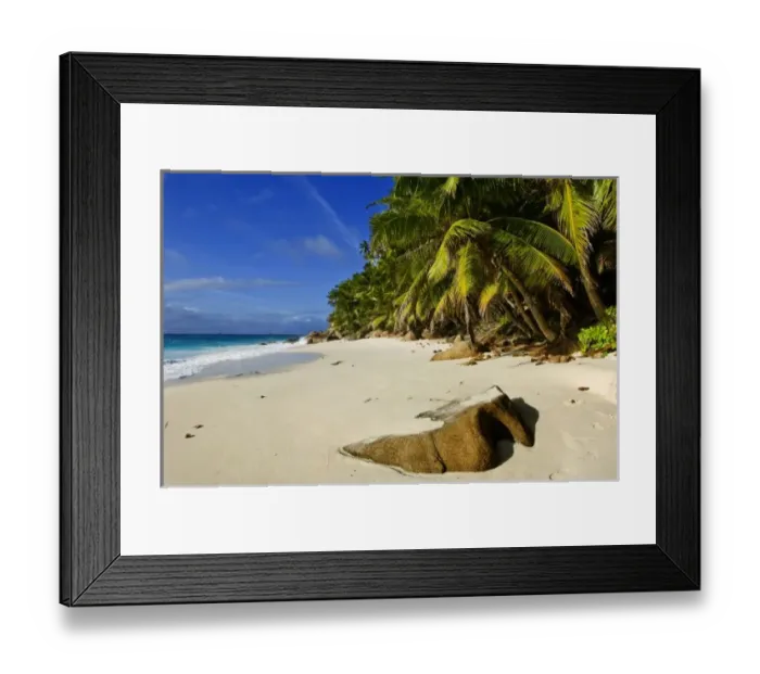 Framed Print : Anse Victorin Beach Framed Print : Anse Victorin Beach
