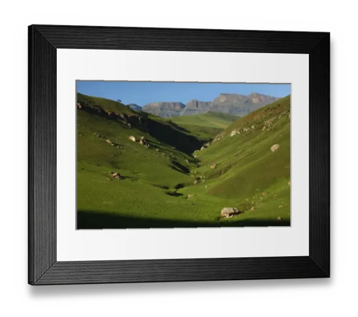 Framed Print : Longwall, Giants Castle, Drakensberg Mountains, Central Berg, South Africa Framed Print : Longwall, Giants Castle, Drakensberg Mountains, Central Berg, South Africa