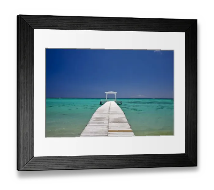 Framed Print : Mauritius, Western Mauritius, Le Morne Peninsula, pier at the Dinarobin Hotel Framed Print : Mauritius, Western Mauritius, Le Morne Peninsula, pier at the Dinarobin Hotel