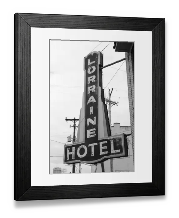 Framed Print : USA, Tennessee, Memphis: National Civil Rights Museum, Lorraine Motel Site of Framed Print : USA, Tennessee, Memphis: National Civil Rights Museum, Lorraine Motel Site of