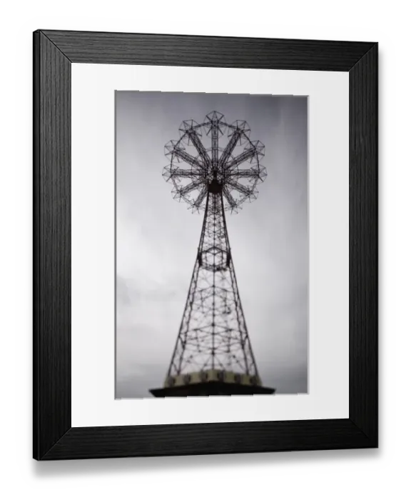 Framed Print : USA, New York, New York City, Brooklyn: Coney Island, Coney Island Parachute Jump