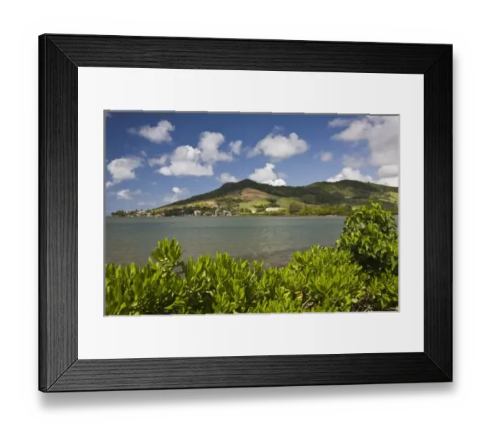 Framed Print : Mauritius, Southern Mauritius, Grand Sable, seafront Framed Print : Mauritius, Southern Mauritius, Grand Sable, seafront