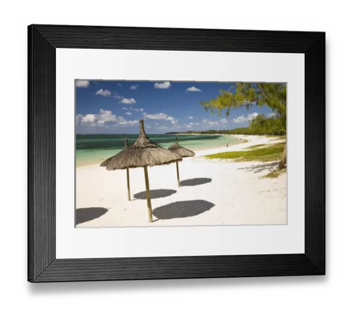 Framed Print : Belle Mare Public Beach, Southeast Mauritius, Africa Framed Print : Belle Mare Public Beach, Southeast Mauritius, Africa