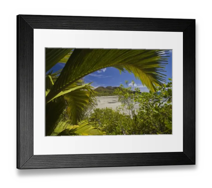 Framed Print : Seychelles, Curieuse Island, Laraie Bay Framed Print : Seychelles, Curieuse Island, Laraie Bay