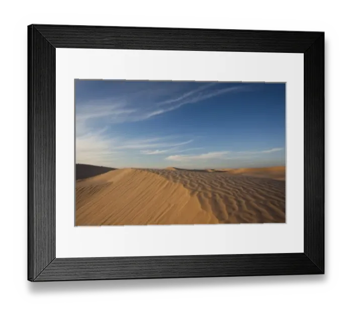 Framed Print : Tunisia, Sahara Desert, Douz, Great Dune, dusk Framed Print : Tunisia, Sahara Desert, Douz, Great Dune, dusk