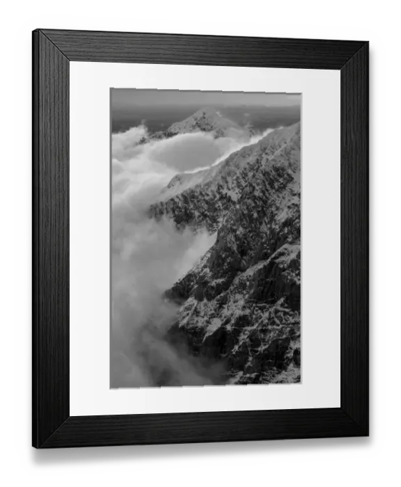 Framed Print : USA, Alaska, Denali National Park, Aerial view of Alaska Range peaks Framed Print : USA, Alaska, Denali National Park, Aerial view of Alaska Range peaks