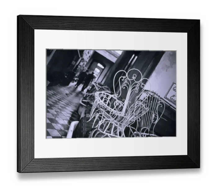 Framed Print : South America, Argentina, San Telno. Old chairs at antique market Framed Print : South America, Argentina, San Telno. Old chairs at antique market