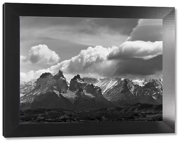 Torres Del Paine National Park, Cuernos and Clouds, Region 12, Chile, Patagonia