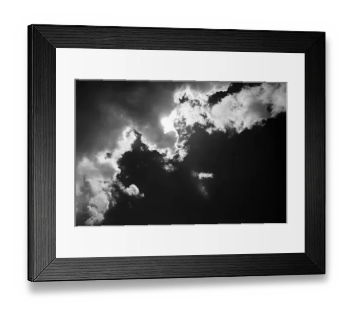 Framed Print : Hope in the silver lining of the clouds Framed Print : Hope in the silver lining of the clouds