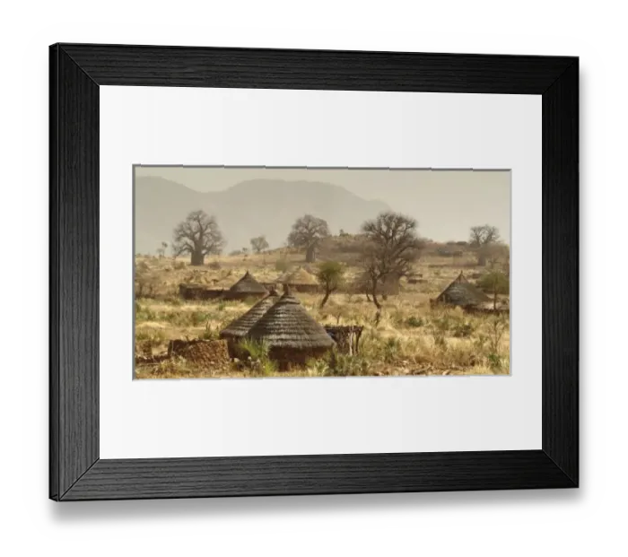 Framed Print : Nuba Mountains Framed Print : Nuba Mountains