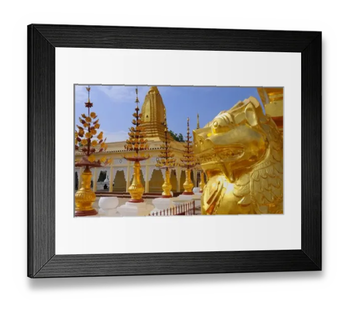 Framed Print : Asia, Myanmar (Burma), Bagan (Pagan). The Shwe Zigon Pagoda complex in Bagan Framed Print : Asia, Myanmar (Burma), Bagan (Pagan). The Shwe Zigon Pagoda complex in Bagan