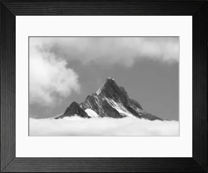 Framed Print : Shreckhorn summit, 3741 m. from Faulhorn, Bernese Alps, Switzerland Framed Print : Shreckhorn summit, 3741 m. from Faulhorn, Bernese Alps, Switzerland