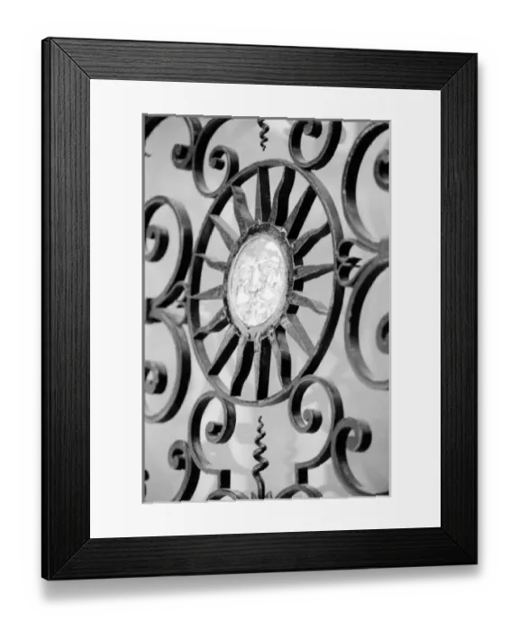 Framed Print : Europe, Spain, Mallorca. Gate detail, Palma Framed Print : Europe, Spain, Mallorca. Gate detail, Palma