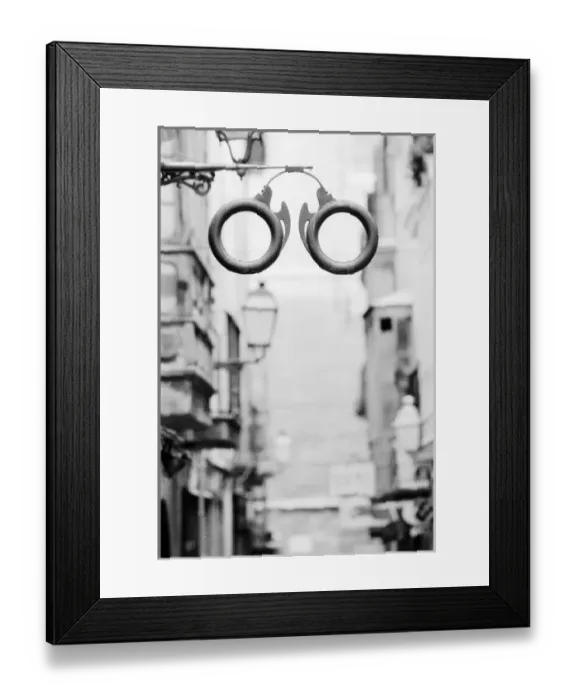 Framed Print : Europe, Spain, Mallorca. Eyeglass shop sign, Palma Framed Print : Europe, Spain, Mallorca. Eyeglass shop sign, Palma