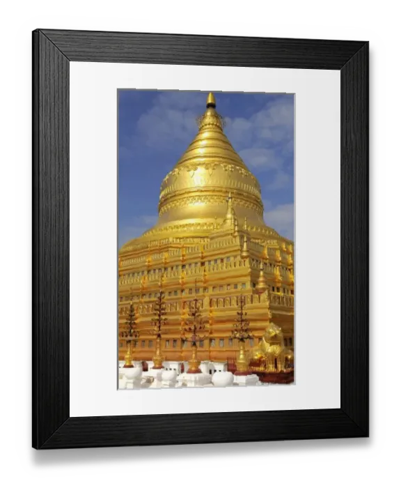 Framed Print : Shwezigon Pagoda Framed Print : Shwezigon Pagoda