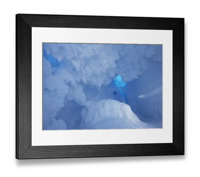 Framed Print : Antarctica, Ross Island, Cape Evans, Snow cave Framed Print : Antarctica, Ross Island, Cape Evans, Snow cave