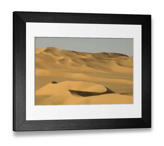 Framed Print : Erg Awbari, Sahara Framed Print : Erg Awbari, Sahara