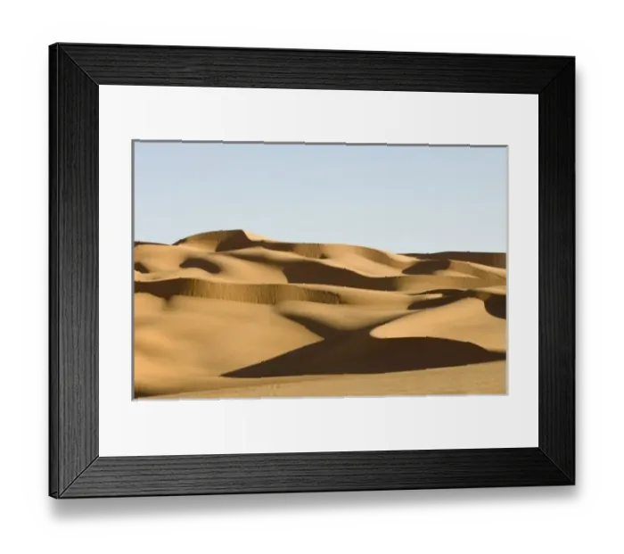 Framed Print : Erg Awbari, Sahara Framed Print : Erg Awbari, Sahara
