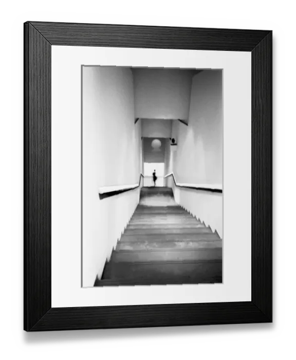 Framed Print : Nice France, Staircase Museum of Modern Art Framed Print : Nice France, Staircase Museum of Modern Art
