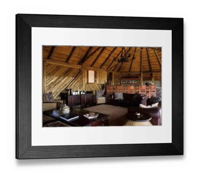 Framed Print : Zimbabwe, Hwange National Park, Linkwasha lodge