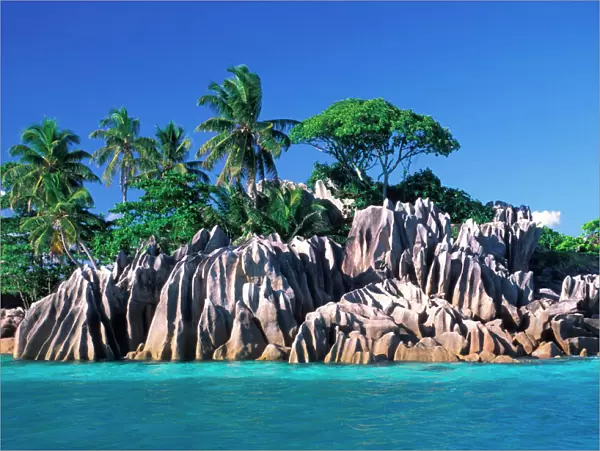 Seychelles. Ilot St. Pierre (near Praslin Island)