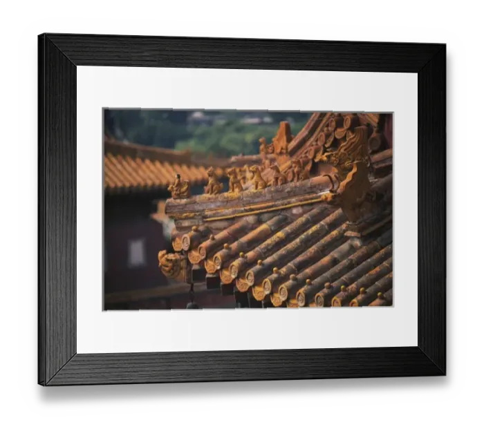 Framed Print : Architectural details in the Forbidden City, Beijing, China Framed Print : Architectural details in the Forbidden City, Beijing, China