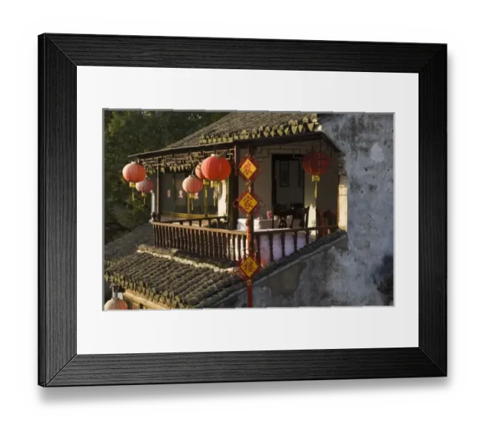 Framed Print : Historic Zhouzhuang Water Village, Zhouzhuang, Jiangsu Province, China Framed Print : Historic Zhouzhuang Water Village, Zhouzhuang, Jiangsu Province, China