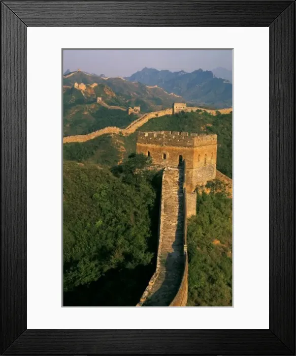 Framed Print : Great Wall winding Framed Print : Great Wall winding
