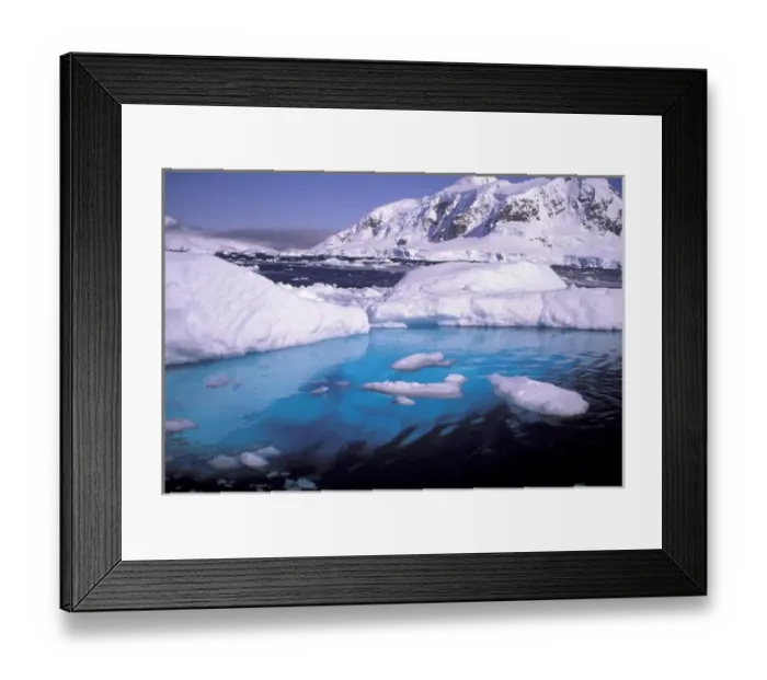 Framed Print : Antarctica. Expedition through icescapes Framed Print : Antarctica. Expedition through icescapes