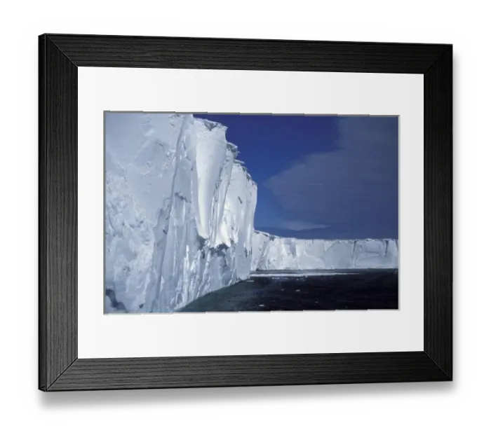 Framed Print : Antarctica. Mertz Glacier