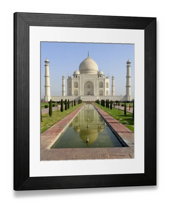Framed Print : The Taj Mahal Framed Print : The Taj Mahal