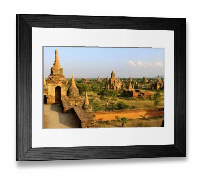 Framed Print : Asia, Myanmar (Burma), Bagan (Pagan). Various Bagan temples Framed Print : Asia, Myanmar (Burma), Bagan (Pagan). Various Bagan temples