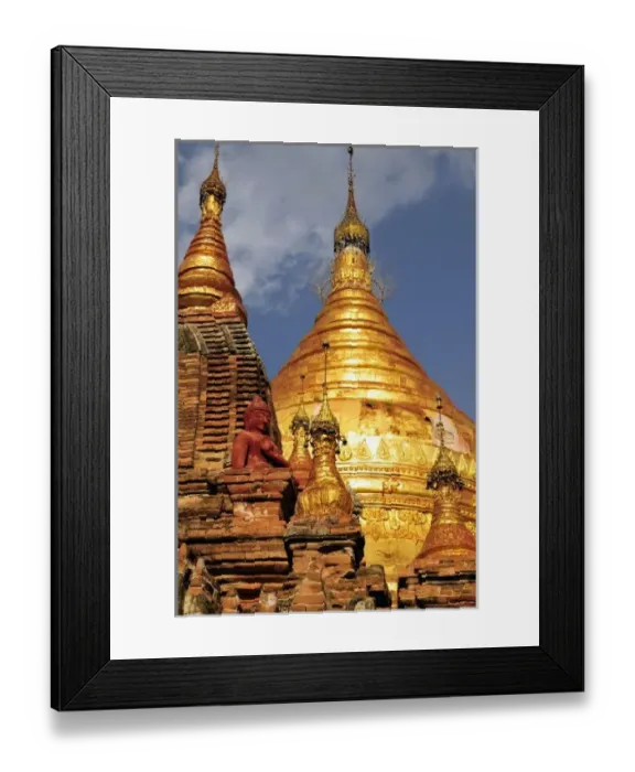 Framed Print : Asia, Myanmar (Burma), Bagan (Pagan). The Dhamma Yazaka Zedi temple at Bagan Framed Print : Asia, Myanmar (Burma), Bagan (Pagan). The Dhamma Yazaka Zedi temple at Bagan