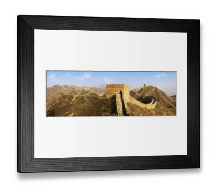 Framed Print : Panoramic view